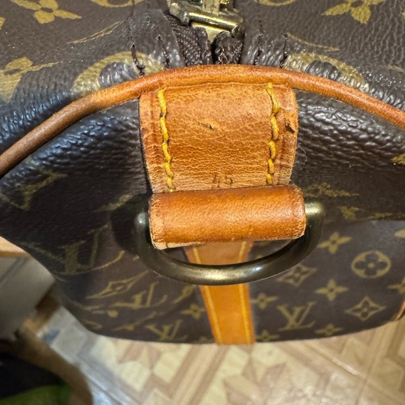 Louis Vuitton Brown and Tan Duffel Bag - Picture 6 of 14